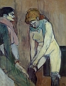 LAUTREC HENRI DE TOULOUSE (1864-1901) - stocking